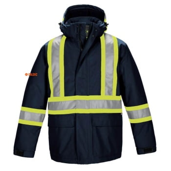Hi-Vis Insulated Parka Jacket